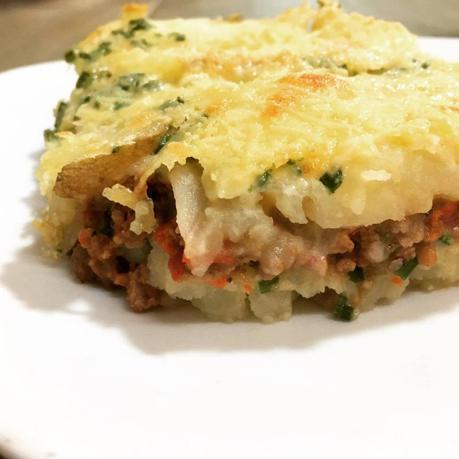 Lasaña de papa, pasticho de papa o pasticcio di lasagne