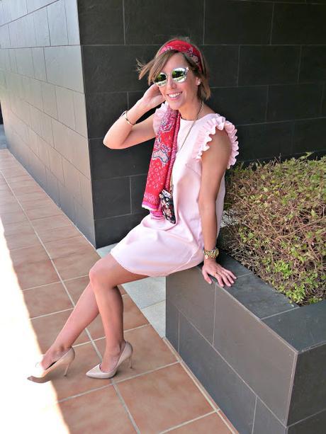 Fitness And Chicness-Light Pink Dress Vestido y Tacon-8