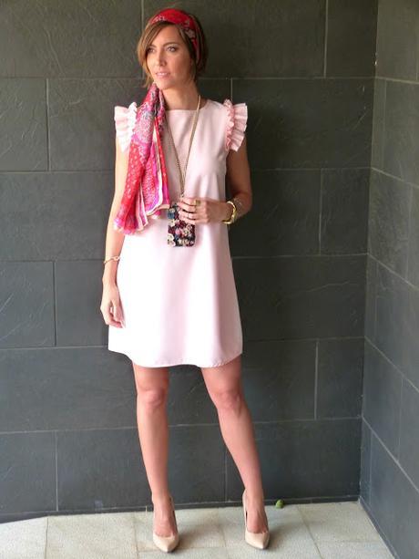 Fitness And Chicness-Light Pink Dress Vestido y Tacon-3