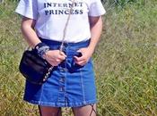 Camiseta mensaje: Internet Princess