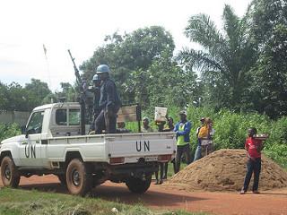 Cinco cascos azules asesinados en Centroafrica