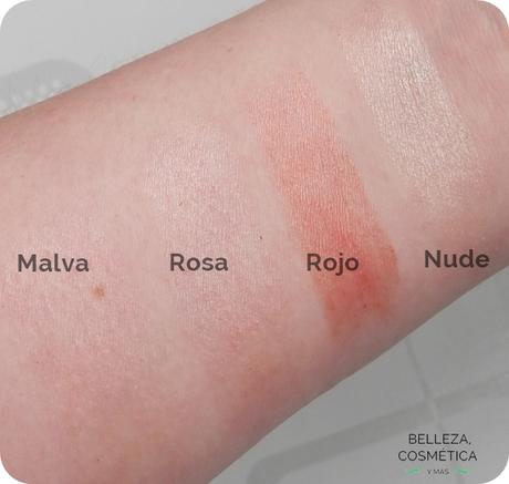 swatches Sierra bees lip shimmers