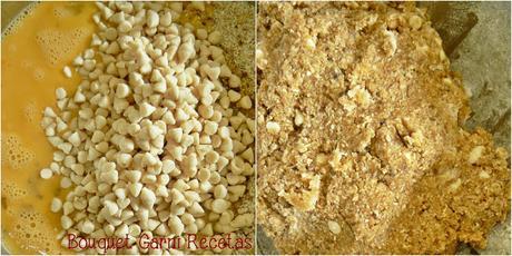 Cookies de avena, coco y chocolate blanco Cookies de avena, coco y chocolate blanco