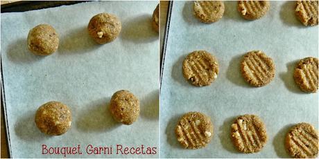 Cookies de avena, coco y chocolate blanco Cookies de avena, coco y chocolate blanco