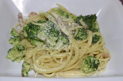 Espaguetis Con Brocoli Al curry