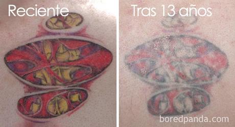 Cuidado con los tatuajes! mira como evolucionan