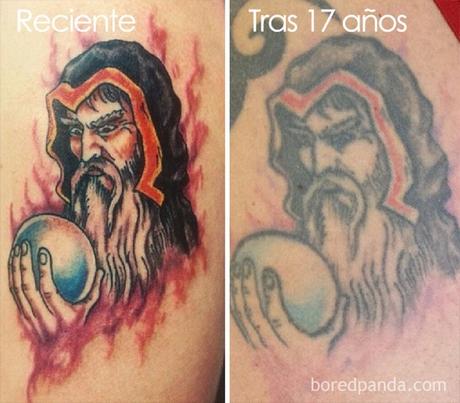 Cuidado con los tatuajes! mira como evolucionan