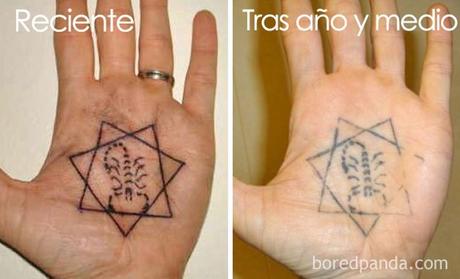 Cuidado con los tatuajes! mira como evolucionan