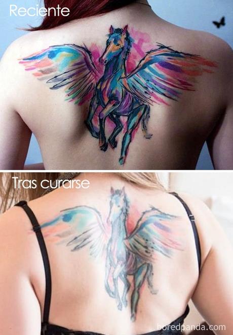 Cuidado con los tatuajes! mira como evolucionan