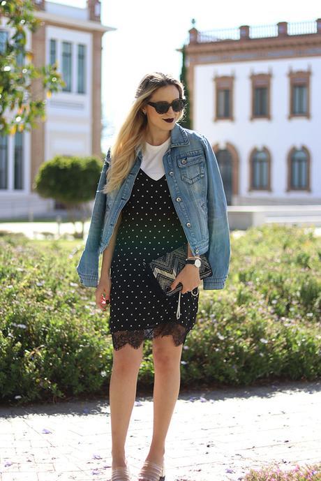 LACE DOTS DRESS LACE DOTS DRESS