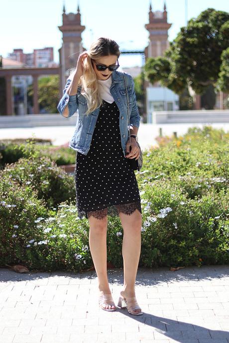 LACE DOTS DRESS LACE DOTS DRESS