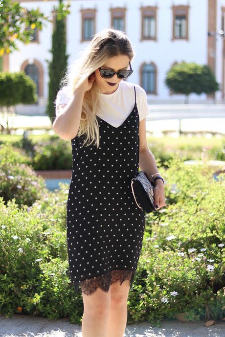 LACE DOTS DRESS LACE DOTS DRESS