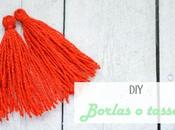 DIY: Borlas tassels