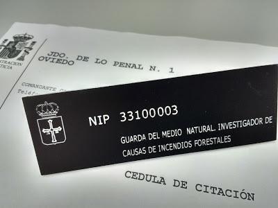 Incendios, acotamientos y Brigadas de investigación