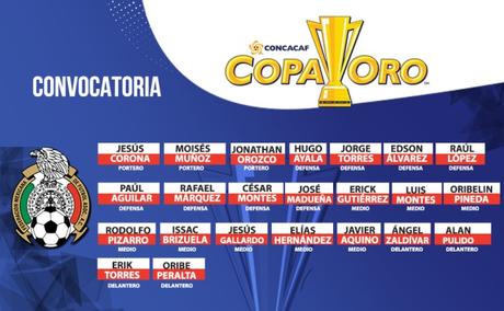 Convocados al Tri para Copa de Oro y Copa Confederaciones