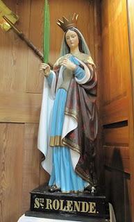Rolendis, ni mártir ni ursulina.