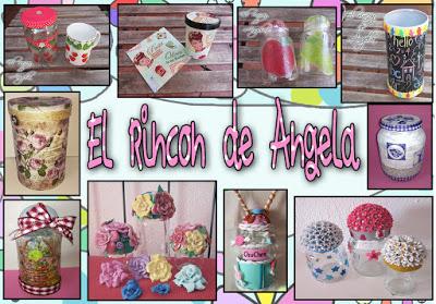 Me gusta reciclar botes y tarros. Mil ideas