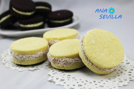 Alfajores de dulce de leche argentinos con Thermomix Ana Sevilla