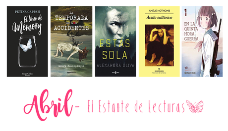 Book Challenge 2017: Lecturas de abril