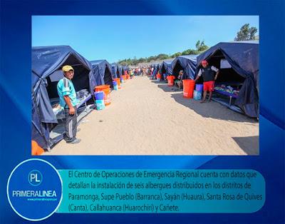 Para damnificados de albergues temporales: GORE LIMA GESTIONA MAS APOYO DEL MIDIS…