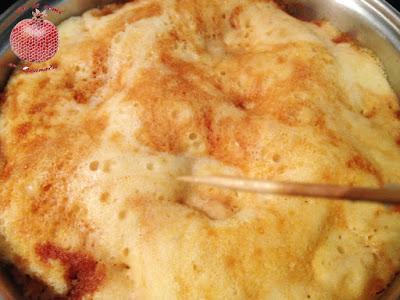 Bizcocho de naranja y miel sin horno