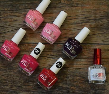 Nuevos esmaltes SuperStay 7 days de Maybelline!