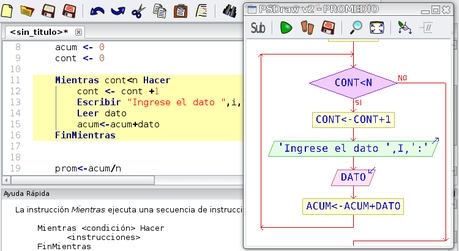 Captura de PseInt