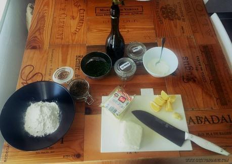 Halloumi frito con Za´atar