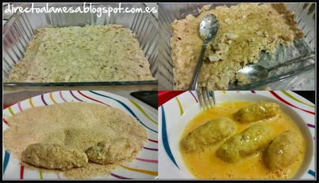 Croquetas de pollo asado