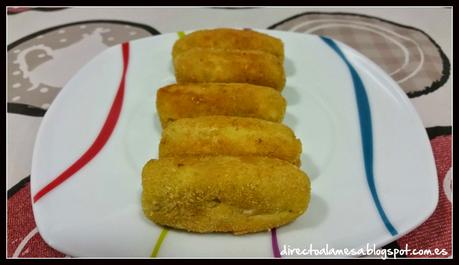 Croquetas de pollo asado