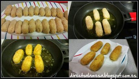 Croquetas de pollo asado