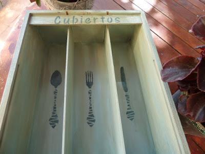 Caja para los cubiertos Caja para los cubiertos