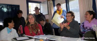 Postales de la tercera edad sobre la elección de cargos Centro de Jubilados