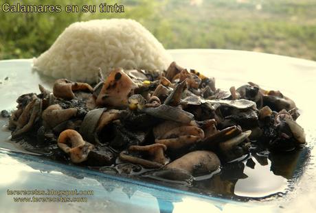 Frita de calamares al estilo ibicenco