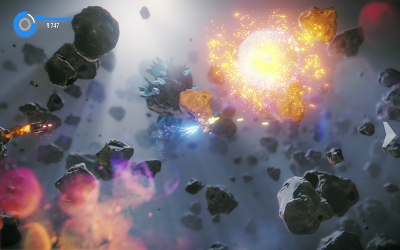 Nuevo vídeo de 'SUPERVERSE' - ¿el sucesor de 'Asteroids' definitivo?