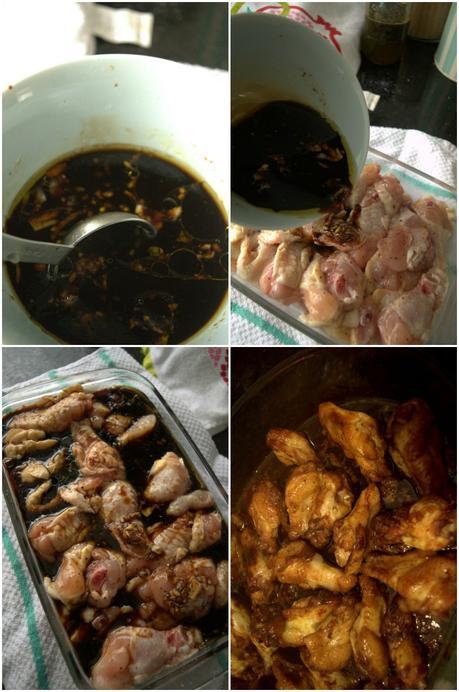 Alitas de pollo al horno, una receta de coser y cantar