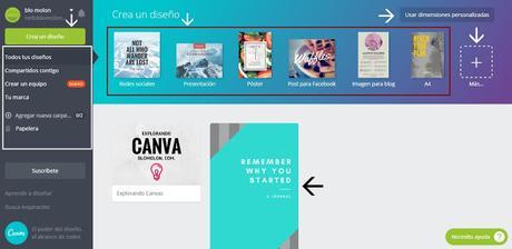 Explorando Canva Explorando Canva