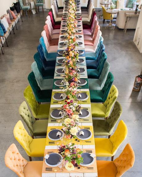 Wedding Inspiration: Dale colorido a tu boda... Estamos en Primavera!!!