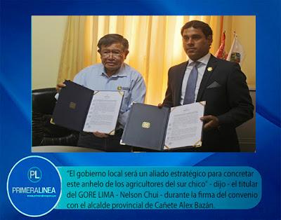 GORE LIMA Y MPC ENCAUZARAN ELABORACIÓN DEL CATASTRO DE LA ZONA RURAL…