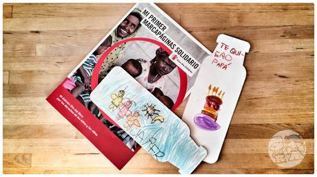 Marcapáginas de Save the Children. La solidaridad también se aprende