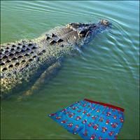 Mormón intenta caminar sobre las aguas como Jesús y se lo comen 3 cocodrilos