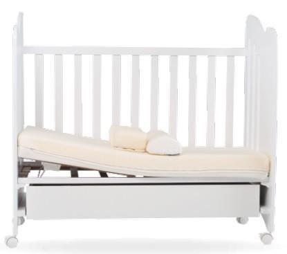 cuna con cajon y somier reclinable