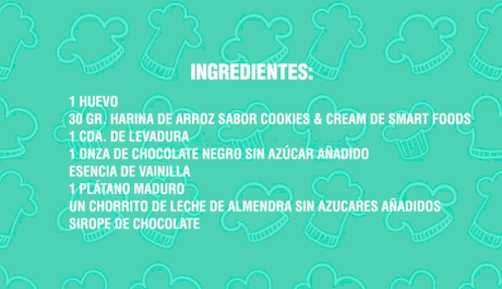 MASMUSCULO CHEF: AMERICAN FITCOOKIE CON HELADO DE PLATANO Y VAINILLA