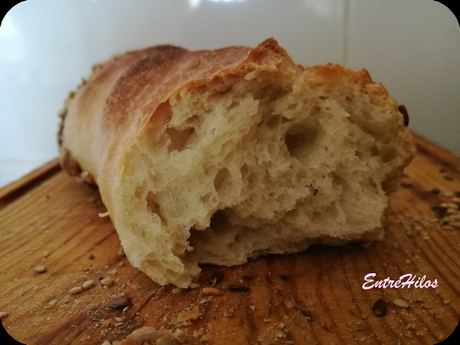 como hacer pan de semillas en casa