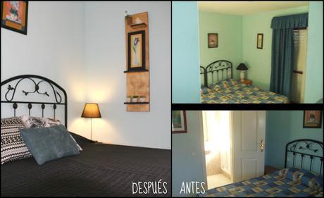 Antes y después de un apartamento vacacional