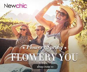 New Chic, cambio de armario Collection Women Floral Dress - newchic.com
