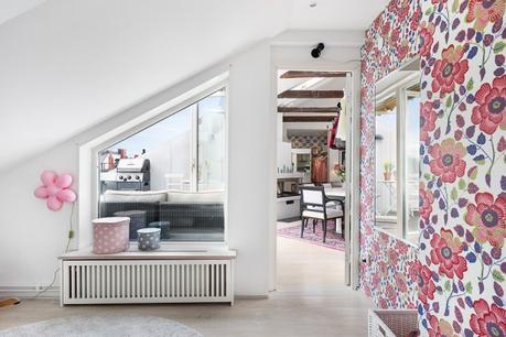 mesa de comedor estilo escandinavo distribución diáfana decoración comedores decoración áticos blog decoración nórdica 