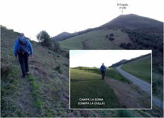 El Val.le Peral-Campa la Soma-La Mesta-Les Mines de Texeo-Llazarandín-L'Abeduriu-La Paradiel.la