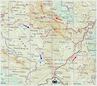 El Val.le Peral-Campa la Soma-La Mesta-Les Mines de Texeo-Llazarandín-L'Abeduriu-La Paradiel.la