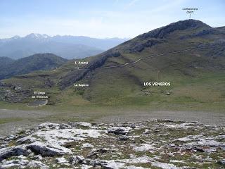 El Val.le Peral-Campa la Soma-La Mesta-Les Mines de Texeo-Llazarandín-L'Abeduriu-La Paradiel.la